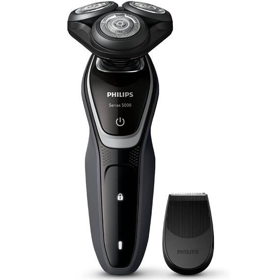 Philips Afeitadora S5210/06 en Seco con cortapatillas