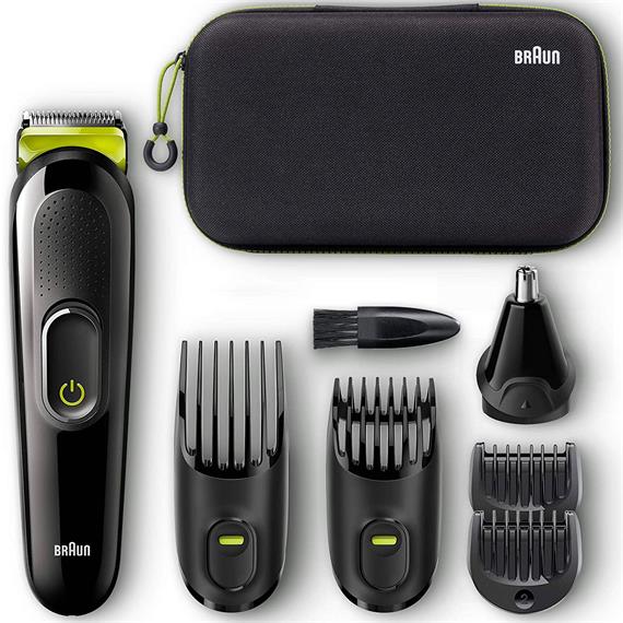 Braun MGK3921TS Recortadora Kit 6 Accesorios con funda