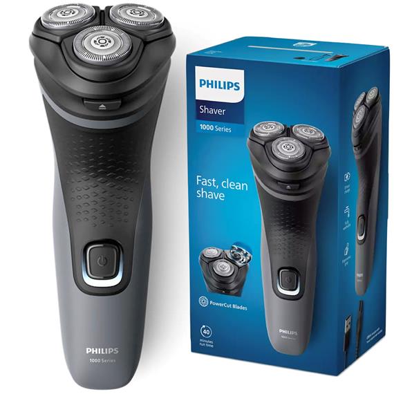 Philips Afeitadora S1142 PowerCut Recargable USB