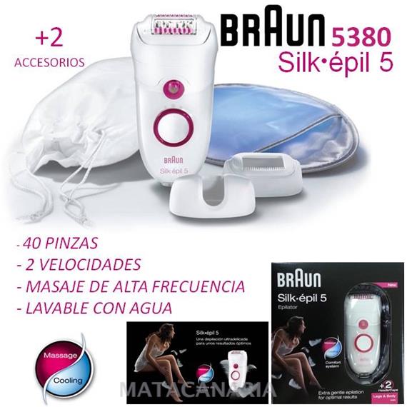 BRAUN SE-5380 DEPILADORA