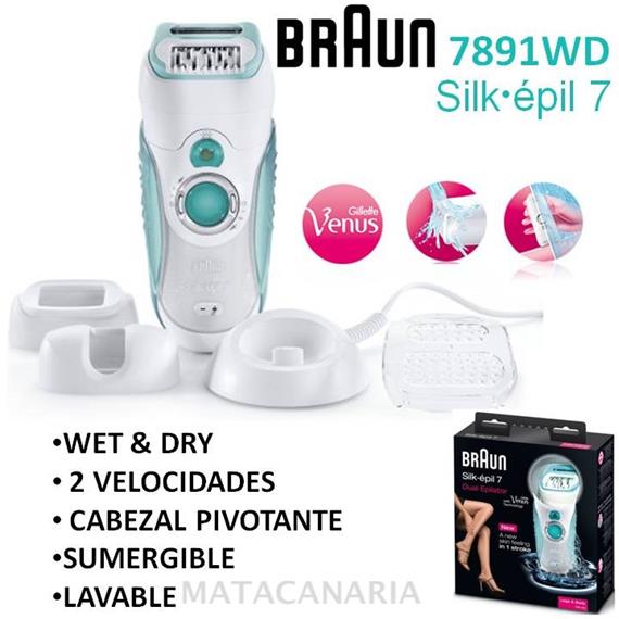 BRAUN SE-7891 DEPILADOR