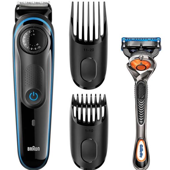 BRAUN BT-3040 CORTAPELO/BARBERO RECARGABLE