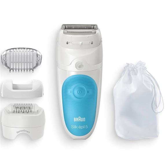 Braun SES5-605 Silk-épil Depiladora con 3 Cabezales