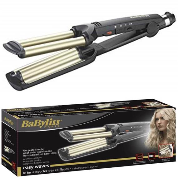 BABYLISS C260E ONDULADORA 200º TITANIUM CERAMIC