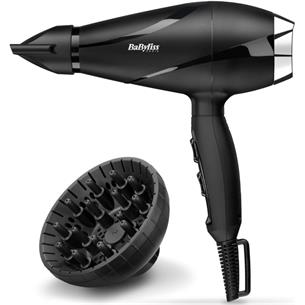 Babyliss 6713DE Secador 2200W dif Ionic Negro/Plata