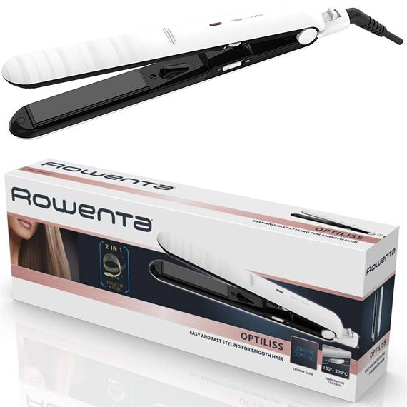 Rowenta SF3210F0 Plancha Pelo Optiliss Blanca