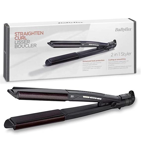 Babyliss ST330E Plancha Pelo 2 en 1