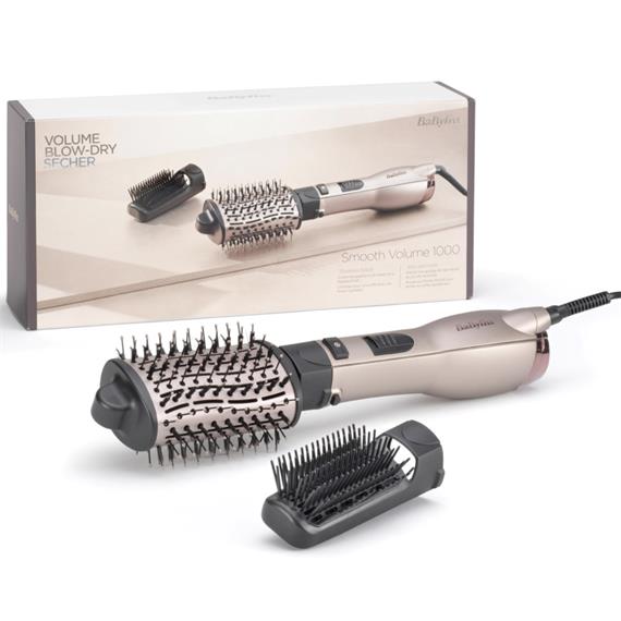 Babyliss AS90PE Cepillo Aire Moldeador 1000W 2ACC Espresso