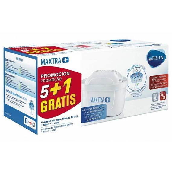 Brita Filtro Maxtra Plus para Jarra Pack 5+1 Unds