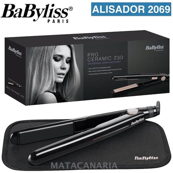 BABYLISS 2069U PRO CERAMIC 230 PLANCHA ALISADORA