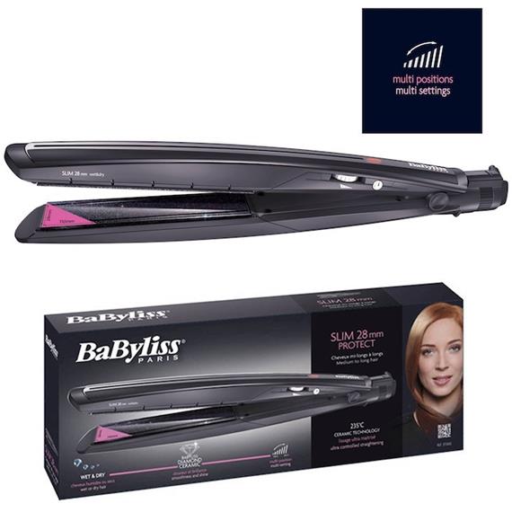 BABYLISS ST-326E 28MM PLANCHA ALISADORA WET&DRY