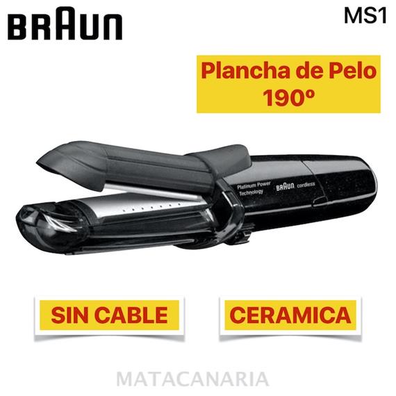 BRAUN M S-1 PLANCHA ALISADORA