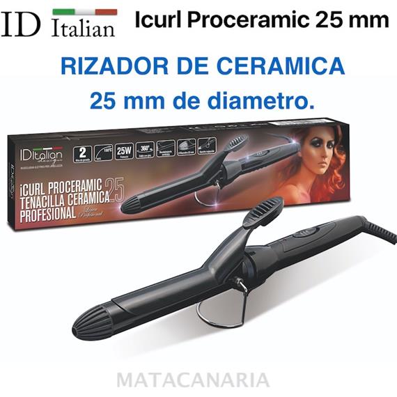 IDIT ICURL 25 TENACILLA CERAMICA