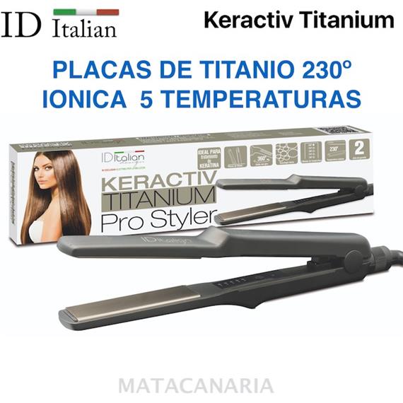 IDIT KERACTIV PLANCHA ALISADORA TITANIUM