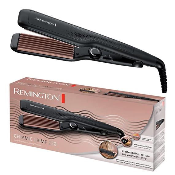 REMINGTON S3580 PLANCHA RIZADORA CERAMIC CRIMP 220º