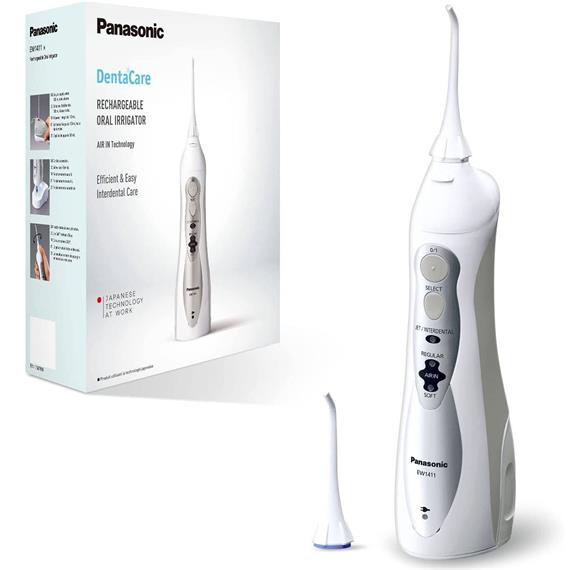 Panasonic EW1411H845 Irrigador dental de Viaje con 4 Modos