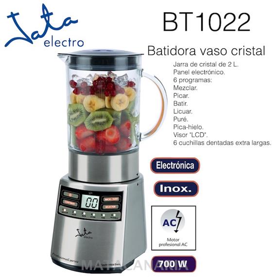 JATA BT1022 BATIDORA VASO CRISTAL