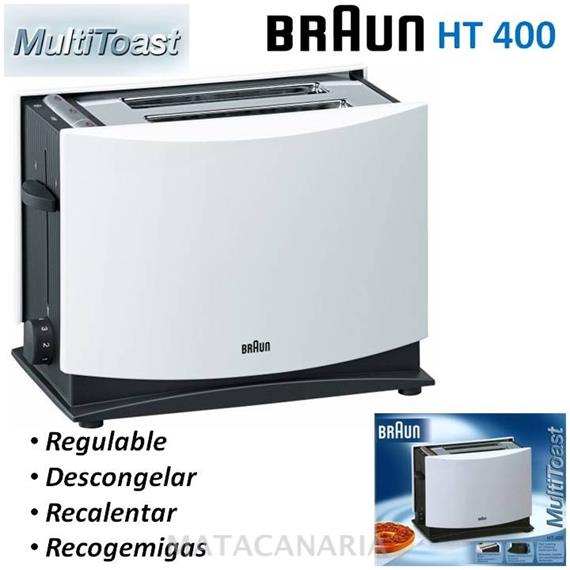 BRAUN HT-400 TOSTADORA