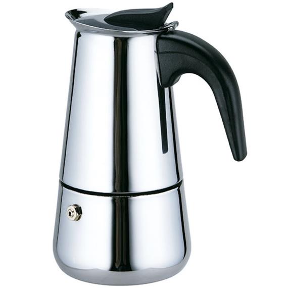 GRUNKEL CAF-414 CAFETERA 4 TAZAS ACERO