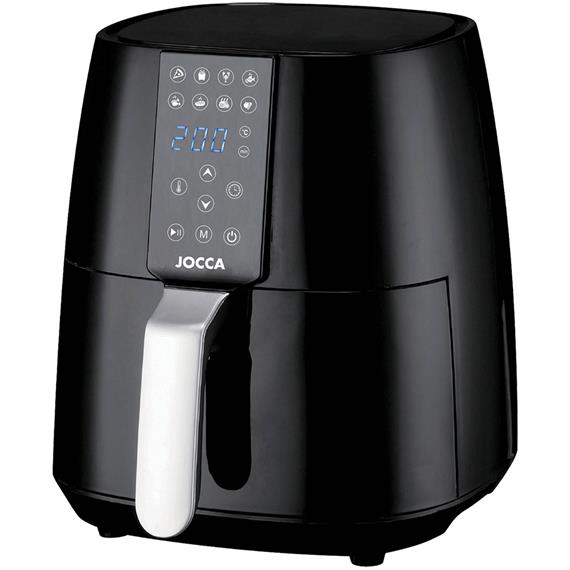 Jocca 1507 Freidora de aire sin aceite Digital 3.8L 1.350W