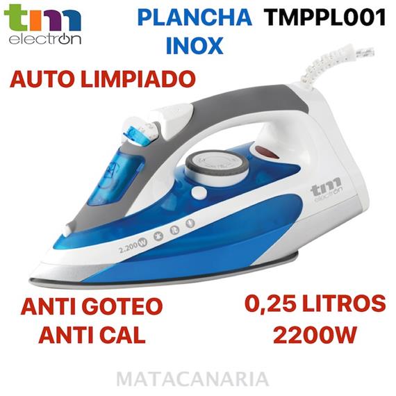 TM ELECTRON TMPPL001 PLANCHA A VAPOR 2200W