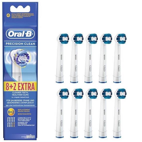 BRAUN ORAL-B EB-20 (8+2) REPUESTO PRECISION CLEAN