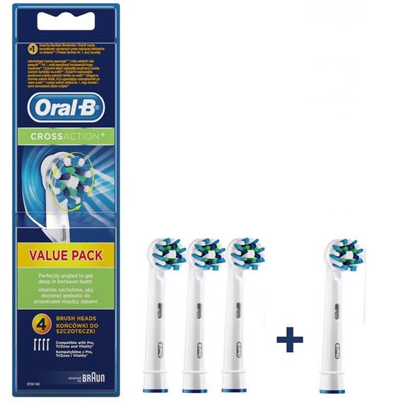 BRAUN ORAL-B EB-50 (3+1) REPUESTO CROSSACTION