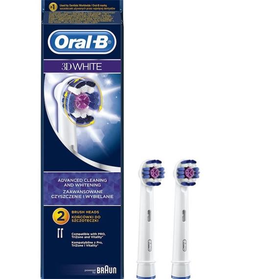 BRAUN ORAL-B EB-18P (2)  REPUESTO WHITE