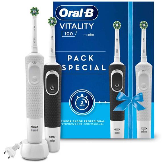 Braun Pack DUO Cepillos Dentales Cross Action (D100.4231H)