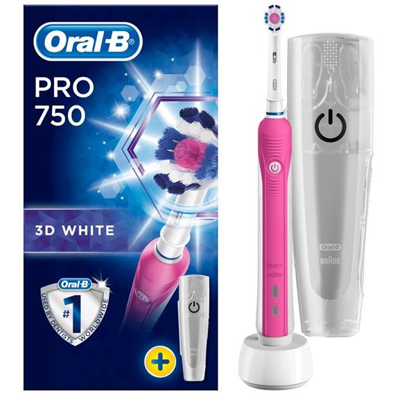 Braun Oral-B Cepillo Dientes Pro 750 Rosa (D16.513.UX)