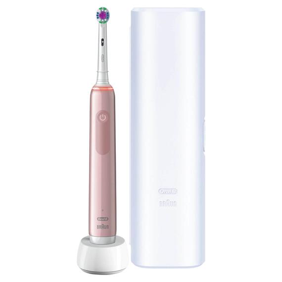 Braun Oral-B Pro 3 3500 Cepillo Eléctrico Rosa (D505.513.3X)