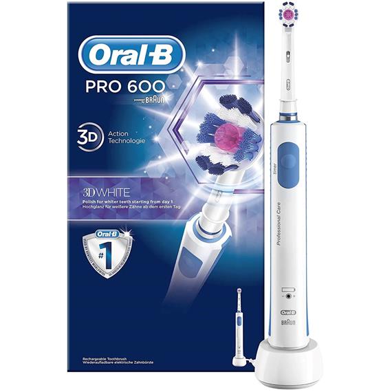 Braun Oral-B Cepillo 3D Pro 600 White & Clean (D16.513)