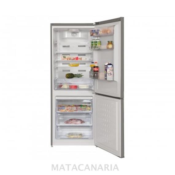 BEKO CN232121T 185CM N/F INOX A+ FRIGO COMBI