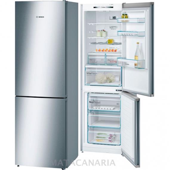 BOSCH KGN36XI4P 186X60 A+++ Frigorífico inox