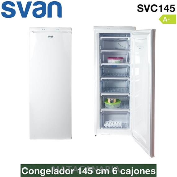 SVAN SVC145 CONGELADOR 144CM A+