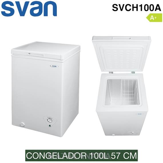 SVAN SVCH100A CONGELADOR HORIZONTAL 100L CLASE A P