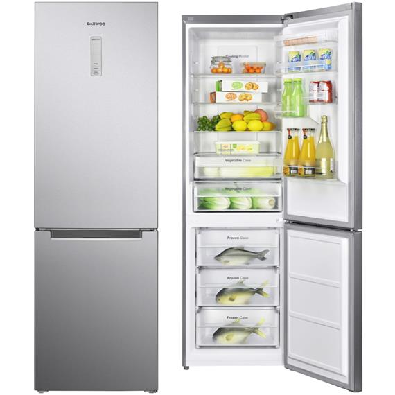 DAEWOO RN-BH2536NPT 195CM FRIGO A++ CAJÓN 0º INVERTER INOX