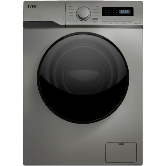 Svan SL8400DIDVBX Lavadora 8kg 1400rpm Inox Display