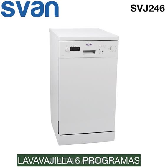 SVAN SVJ246D 1 45CM LAVAVAJILLAS WHITE