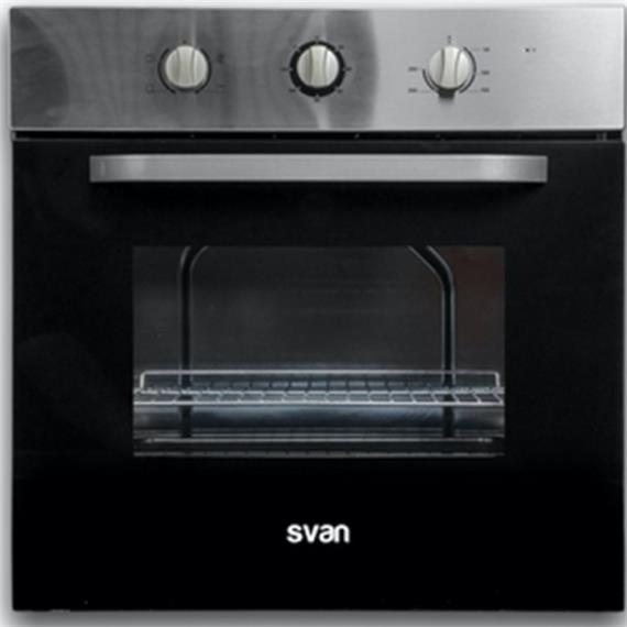 SVAN SVH094X HORNO INOX 4F RELOJ