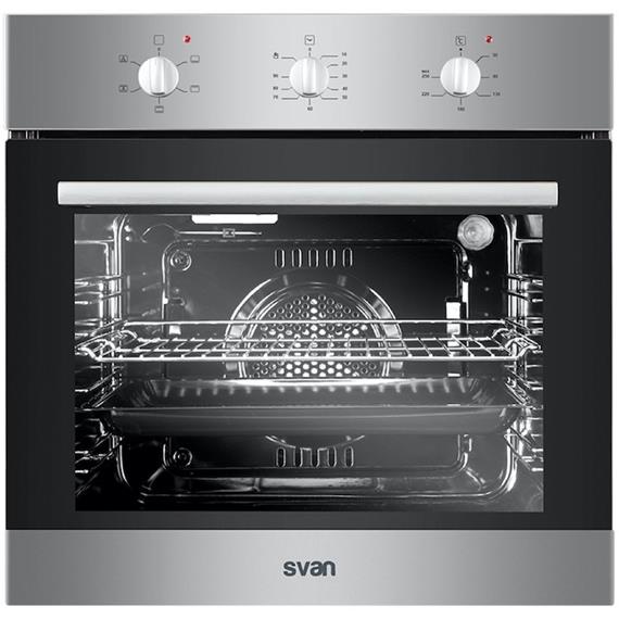 SVAN SVH124X HORNO 65L A 6 PROG INOX-BLACK