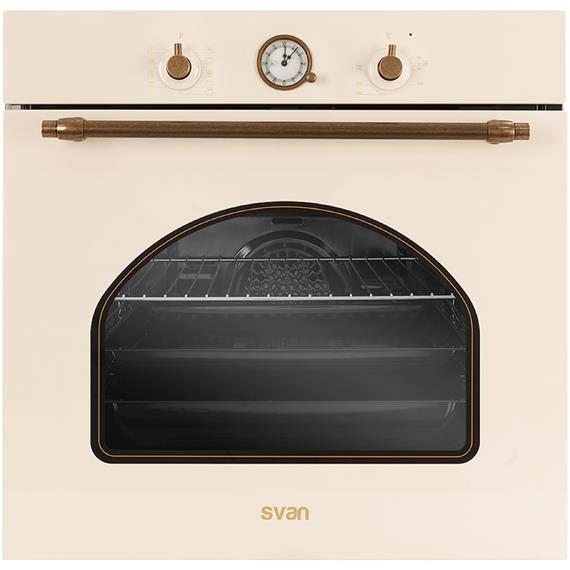 SVAN SVH236RC HORNO 6 FUNC RÚSTICO CREMA