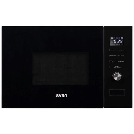 Svan SMWI2800DGN 20L Microondas C/Grill Cristal Negro Dig Integracion Inox