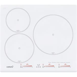 Cata INSB6030WH Encimera 3F Induccion Blanca