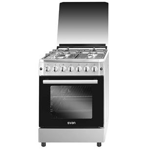 SVAN SVK6603ETX 60X60CM COCINA GAS 4 FUEGOS