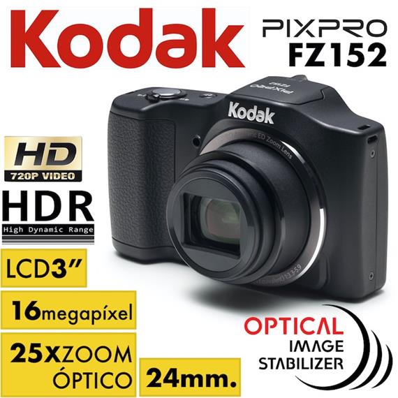 KODAK PIXPRO FZ152 BLACK