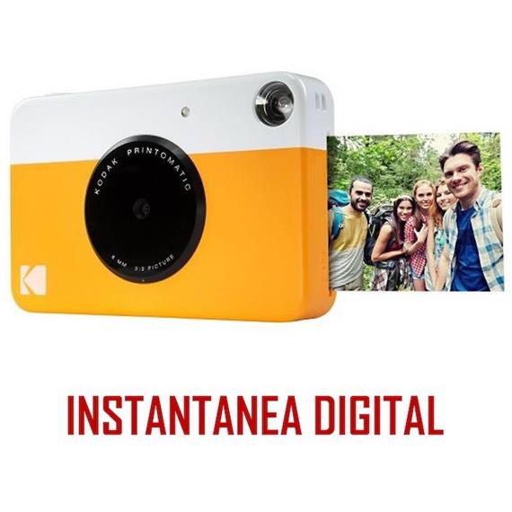 KODAK PRINTOMATIC INSTANTÁNEA AMARILLA