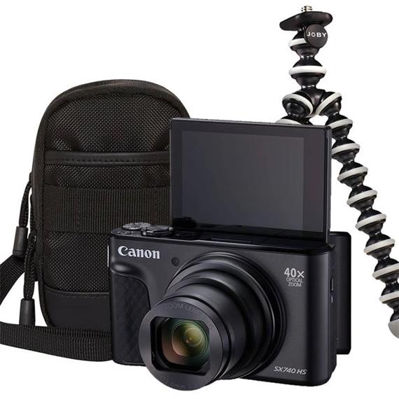 CANON POWERSHOT SX-740 HS TRAVEL KIT negra