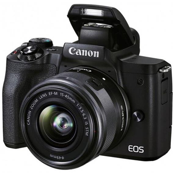 CANON EOS M50 Mark II + EF-M 15-45 F/3.5-6.3 IS STM Negro