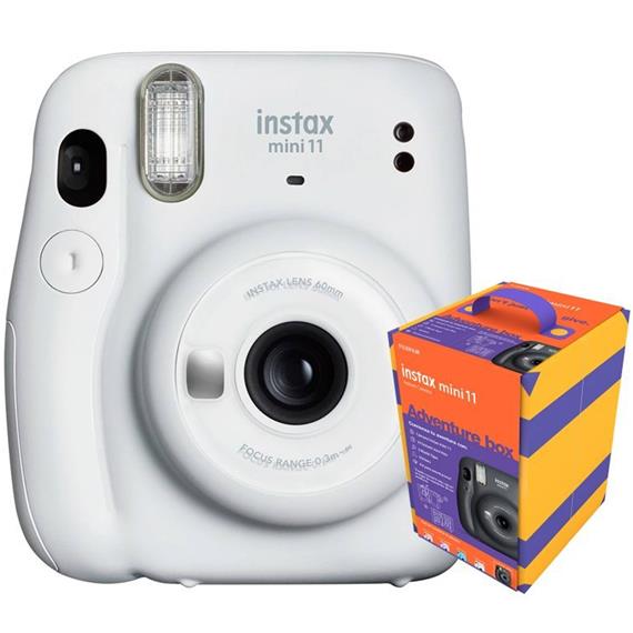 FUJIFILM INSTAX MINI 11  Kit Adventure Box Ice White